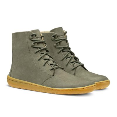 Vivobarefoot Gobi HI III - Casual Schoenen Grijs Dames - OUF781539